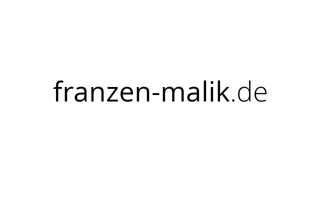 franzen-malik.de